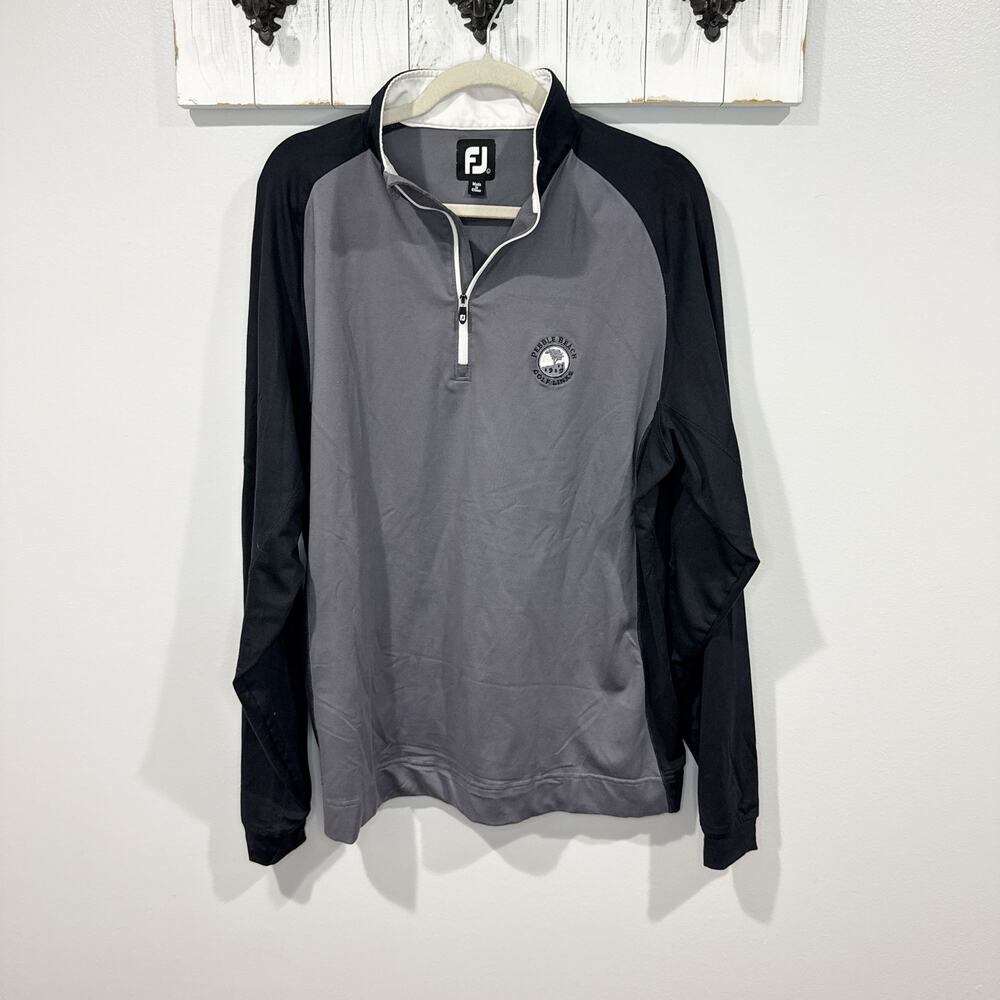FootJoy Pebble Beach Quarter Zip Golf Pullover Men’s Large